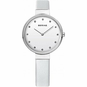 Bering Damen Uhr Armbanduhr Slim Classic - 12034-804 Leder