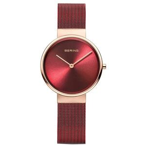 Bering Damen Uhr Armbanduhr Classic Collection - 14531-363 Meshband