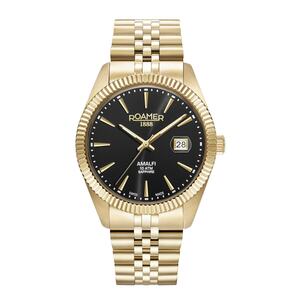 Roamer Herren Uhr Analog Quarz 852833 48 55 20 Amalfi Gents Edelstahl