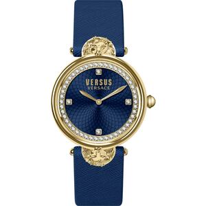 Versus by Versace Damen Uhr Armbanduhr VICTORIA HARBOUR VSP333221 Leder