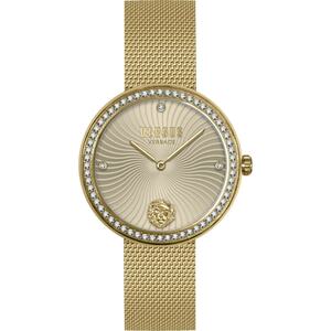 Versus by Versace Damen Uhr Armbanduhr LEA CRYSTAL VSPEN3121 Edelstahl