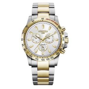 Roamer Herren Uhr Chronograph Quarz 861837 47 15 20 Rimini Edelstahl