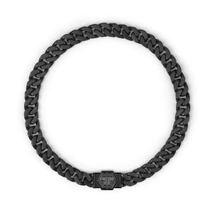 Philipp Plein Herren Kette Halskette Edelstahl IP Gun HEXAGON PJ7AA02NL