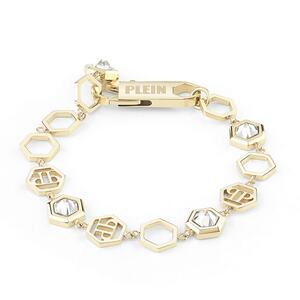 Philipp Plein Damen Armband Edelstahl IP Gold HEXAGON LUX PJ5AA05BU