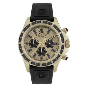 Philipp Plein Herren Uhr Chrono Quarz NOBILE RACING PWVAA0223 Silikon