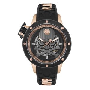 Philipp Plein Herren Uhr Automatik PLEIN RICH PWUAA0623 Silikon