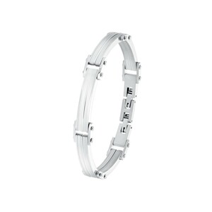 s.Oliver Jewel Herren Armband Armkette Edelstahl silber 2035530