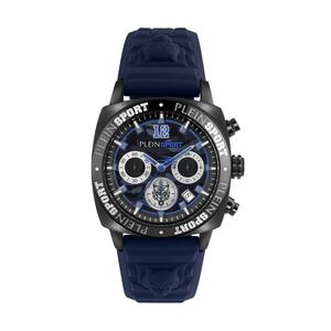 Plein Sport Herren Uhr Analog Quarz WILDCAT CHRONO PSGBA0323 Silikon