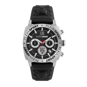 Plein Sport Herren Uhr Analog Quarz WILDCAT CHRONO PSGBA0623 Silikon