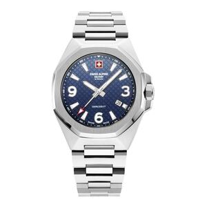 Swiss Alpine Military Herren Uhr Analog Quarz 7005.1135SAM Edelstahl