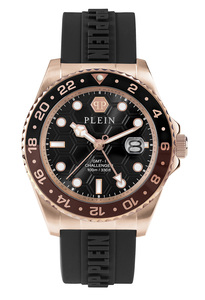 Philipp Plein Herren Uhr Analog Quarz GMT-I CHALLENGER PWYBA0523 Silikon