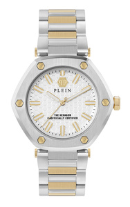 Philipp Plein Damen Uhr Analog Quarz THE HEXAGON PW1BA0523 Edelstahl