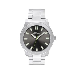 s.Oliver Herren Uhr Armbanduhr Edelstahl silber 2036556