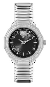 Plein Sport Damen Uhr Analog Quarz PLEIN SPORT DYNASTY PSOBA0523 Edelstahl