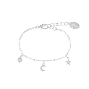 s.Oliver Kids - Girls Armband Armkette Silber Mdchen Mond Sonne Sterne 2036884