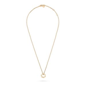 Philipp Plein Damen Kette Halskette Edelstahl IP Gold THE PLEIN CUFF PJ1EA28NU