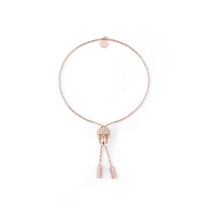 Philipp Plein Damen Armband Armkette Edelstahl IP Rose SLIDING $KULL PJ3EA04BU