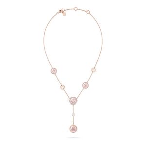 Philipp Plein Damen Kette Halskette Edelstahl Rose PLEIN MINI LOGO PJ2EA16NU