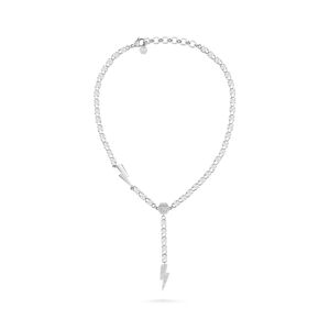 Philipp Plein Damen Kette Halskette Edelstahl silber PLEIN VANITY PJ7EA08NU