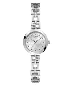 Guess Damen Uhr Armbanduhr LADY G GW0549L1 Edelstahl silber 
