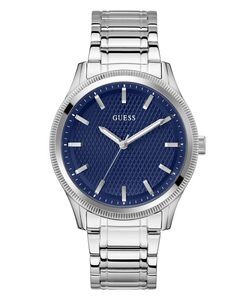 Guess Herren Uhr Armbanduhr DEX GW0626G1 Edelstahl silber 