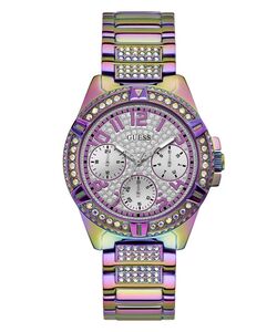 Guess Damen Uhr Armbanduhr LADY FRONTIER GW0044L1 Edelstahl mehrfarbig