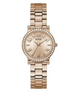 Guess Damen Uhr Armbanduhr FAWN GW0686L3 Edelstahl ros�goldfarben