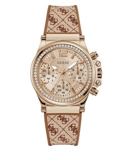 Guess Damen Uhr Armbanduhr CHARISMA GW0699L2 Silikon