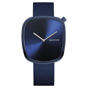 Bering Unisex Uhr Armbanduhr Slim Classic - 18040-397 Nylon-Armband