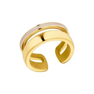 s.Oliver Jewel Damen Ring Edelstahl IP Gold 203798