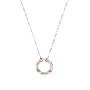 s.Oliver Jewel Damen Kette Halskette Silber Zirkonia 2037837