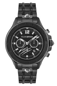 Plein Sport Herren Uhr Chronograph Analog Quarz WARRIOR TECH PS6BA0724 Edelstahl