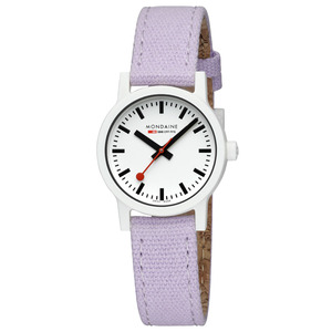 Mondaine Damen Uhr Armbanduhr 32 mm MS1.32110.LQ1 Essence Textil