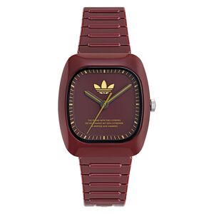 Adidas Unisex Uhr RETRO WAVE ONE Keramik rot AOSY24028