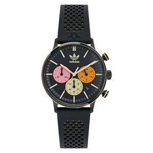 Adidas Unisex Uhr CODE ONE CHRONO Silikon schwarz AOSY24084