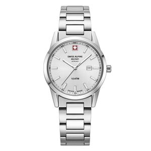 Swiss Alpine Military Damen Uhr Analog Quarz 7767.1132SAM Edelstahl