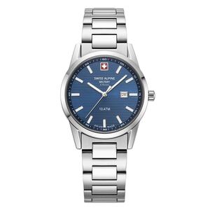 Swiss Alpine Military Damen Uhr Analog Quarz 7767.1135SAM Edelstahl