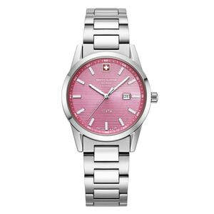 Swiss Alpine Military Damen Uhr Analog Quarz 7767.1136SAM Edelstahl