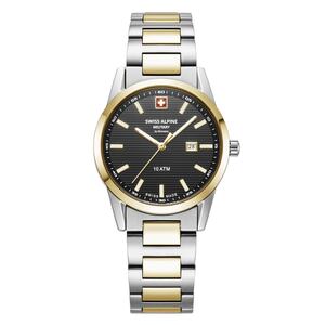 Swiss Alpine Military Damen Uhr Analog Quarz 7767.1147SAM Edelstahl