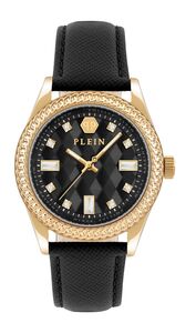 Philipp Plein Damen Uhr Analog Quarz QUEEN PWCDA0224 Leder