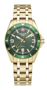 Swiss Alpine Military Herren Uhr Analog Quarz 7034.1114SAM Edelstahl