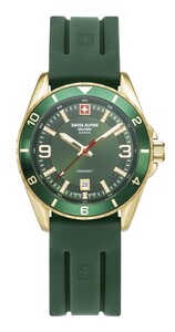 Swiss Alpine Military Herren Uhr Analog Quarz 7034.1814SAM Silikon