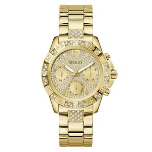 Guess Damen Uhr Armbanduhr MAJESTY GW0771L2 Edelstahl