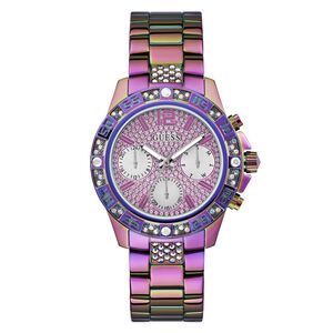 Guess Damen Uhr Armbanduhr MAJESTY GW0771L4 Edelstahl