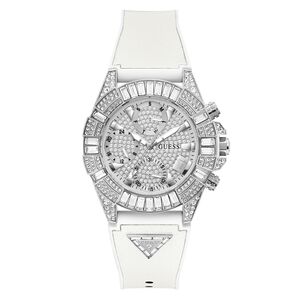 Guess Damen Uhr Armbanduhr ICONIC 40TH GW0814L2 Silikon