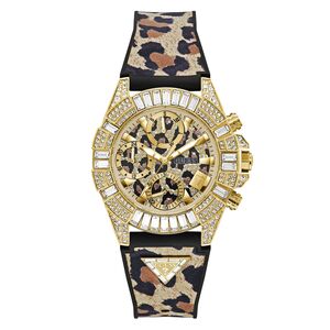 Guess Damen Uhr Armbanduhr ICONIC 40TH GW0814L3 Silikon