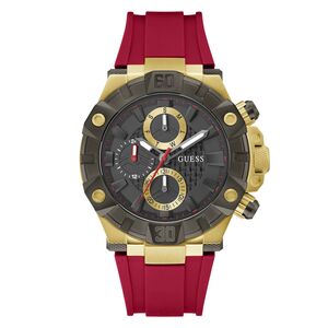 Guess Herren Uhr Armbanduhr IGNITE GW0802G2 Silikon