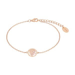 s.Oliver Jewel Damen Armband Armkette Silber rotgold Zirkonia 2038826