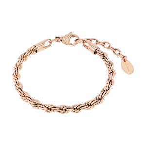 s.Oliver Jewel Damen Armband Armkette Edelstahl IP Rose 2038847
