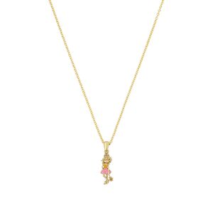 Prinzessin Lillifee Kinder Halskette Silber gelbvergoldet Emaille M�dchen 2038747